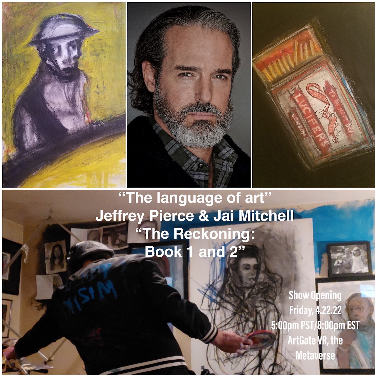 Ali Jay Fine Art Gallery with artist Jai Mitchell